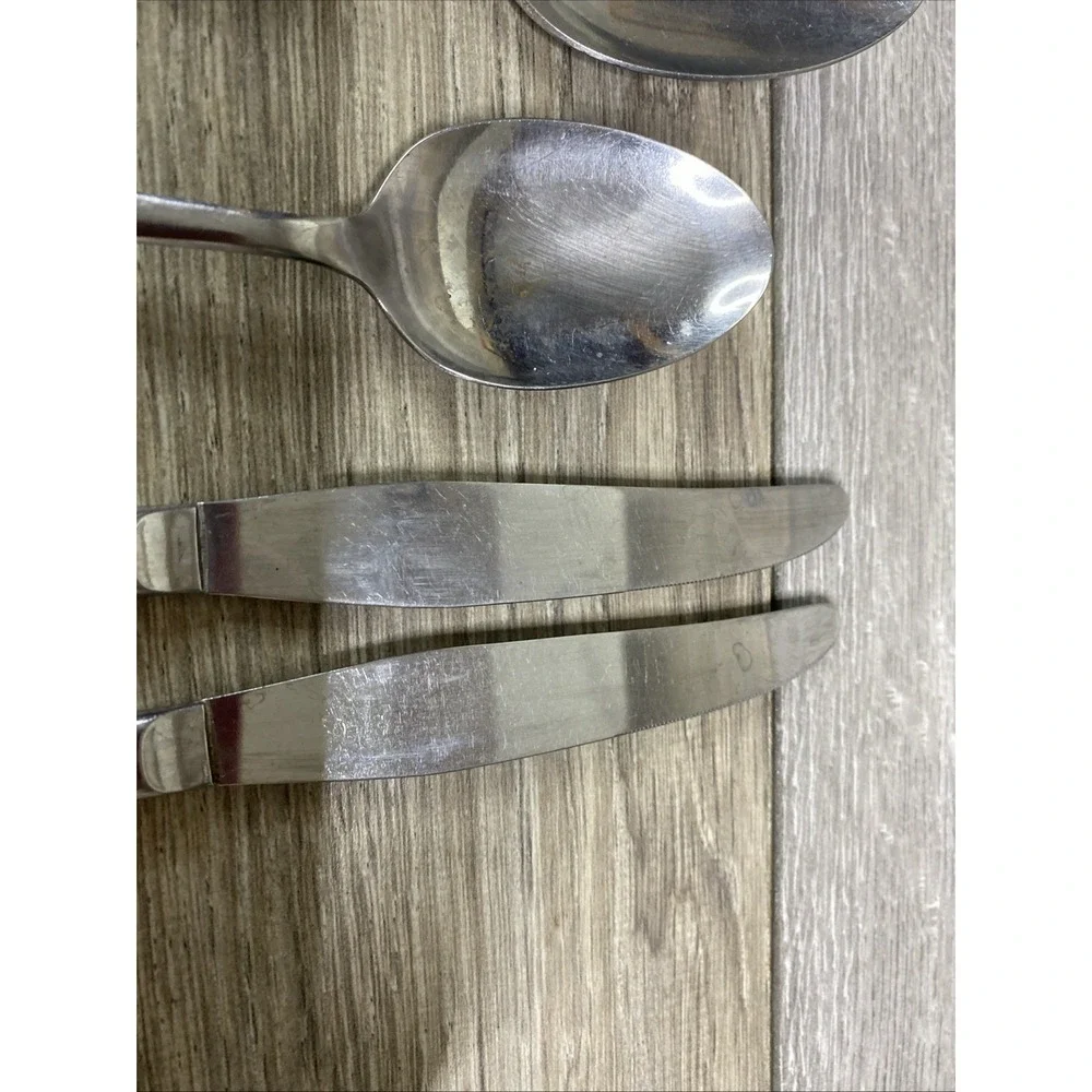 Silco Wheat Pattern 6 pc Stainless FlatWare‎
